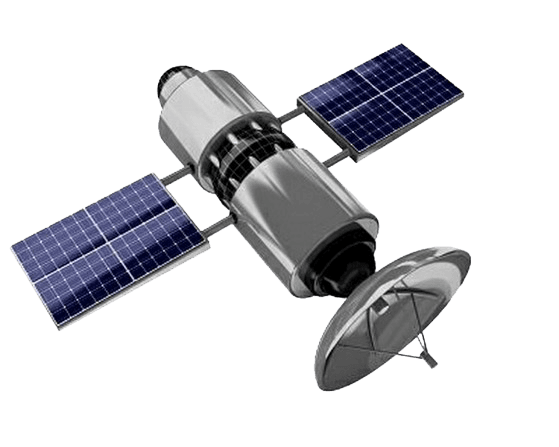 Satellite in orbit